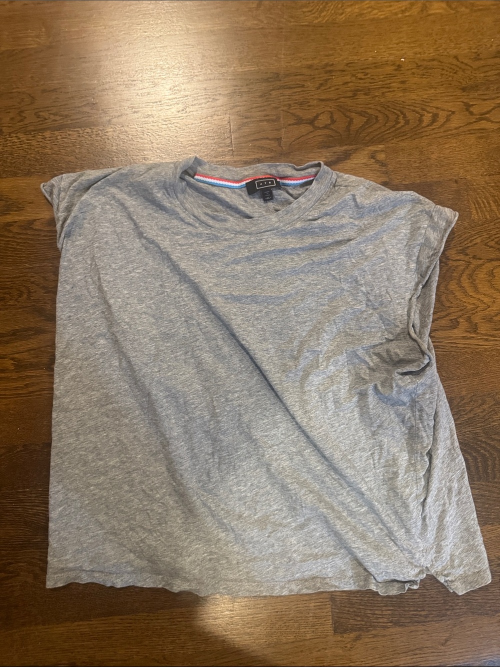 AYR Heather Gray Crew Muscle tank
